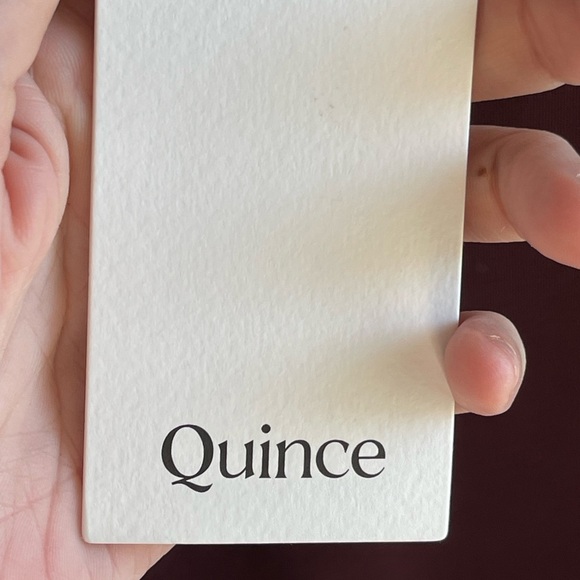 NWT Quince Burgundy UltraStretch Ponte Straight Leg Pants 26” inseam petite sz s - Picture 4 of 7